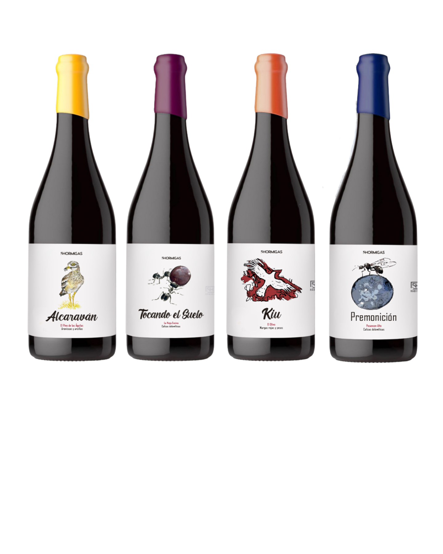 Pack 5 Hormigas (x4) de la bodega 5 Hormigas