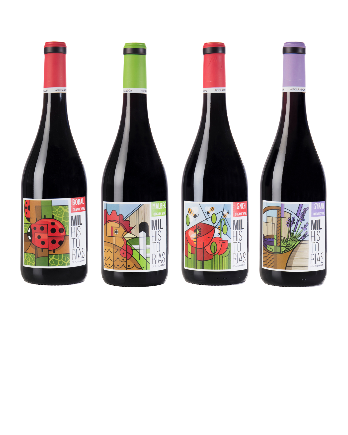 Mil historias Red (Pack) x4