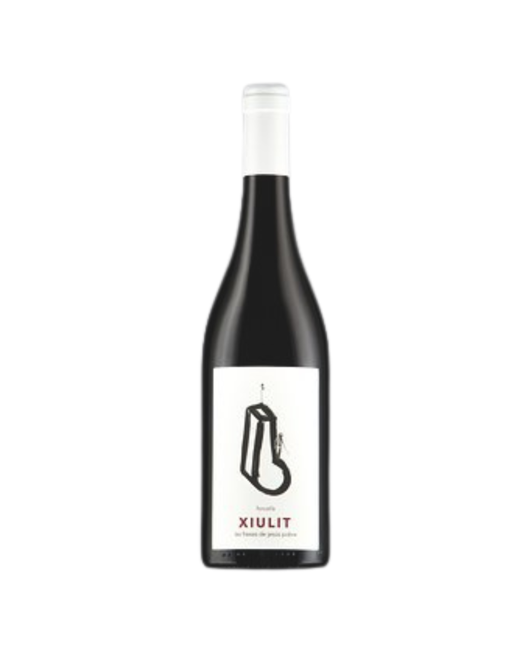 Botella de vino tinto Xiulit 2023 de la bodega Les Freses