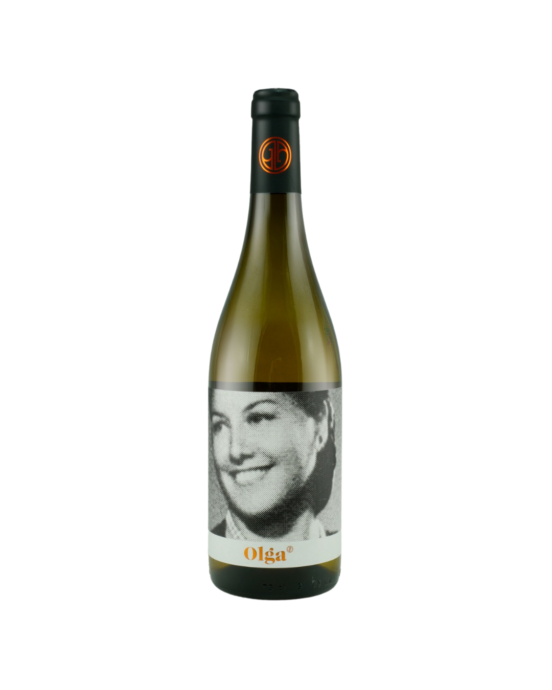Botella de vino blanco Olga de la bodega Olga Wines