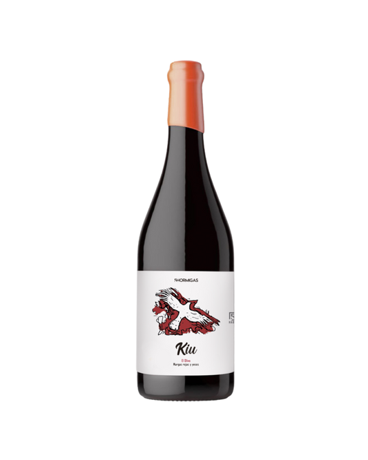Botella de vino rosado Kiu 2023 de la bodega 5 Hormigas