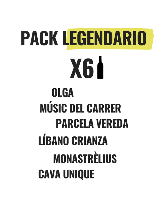 Pack Legendario (6 bot.)