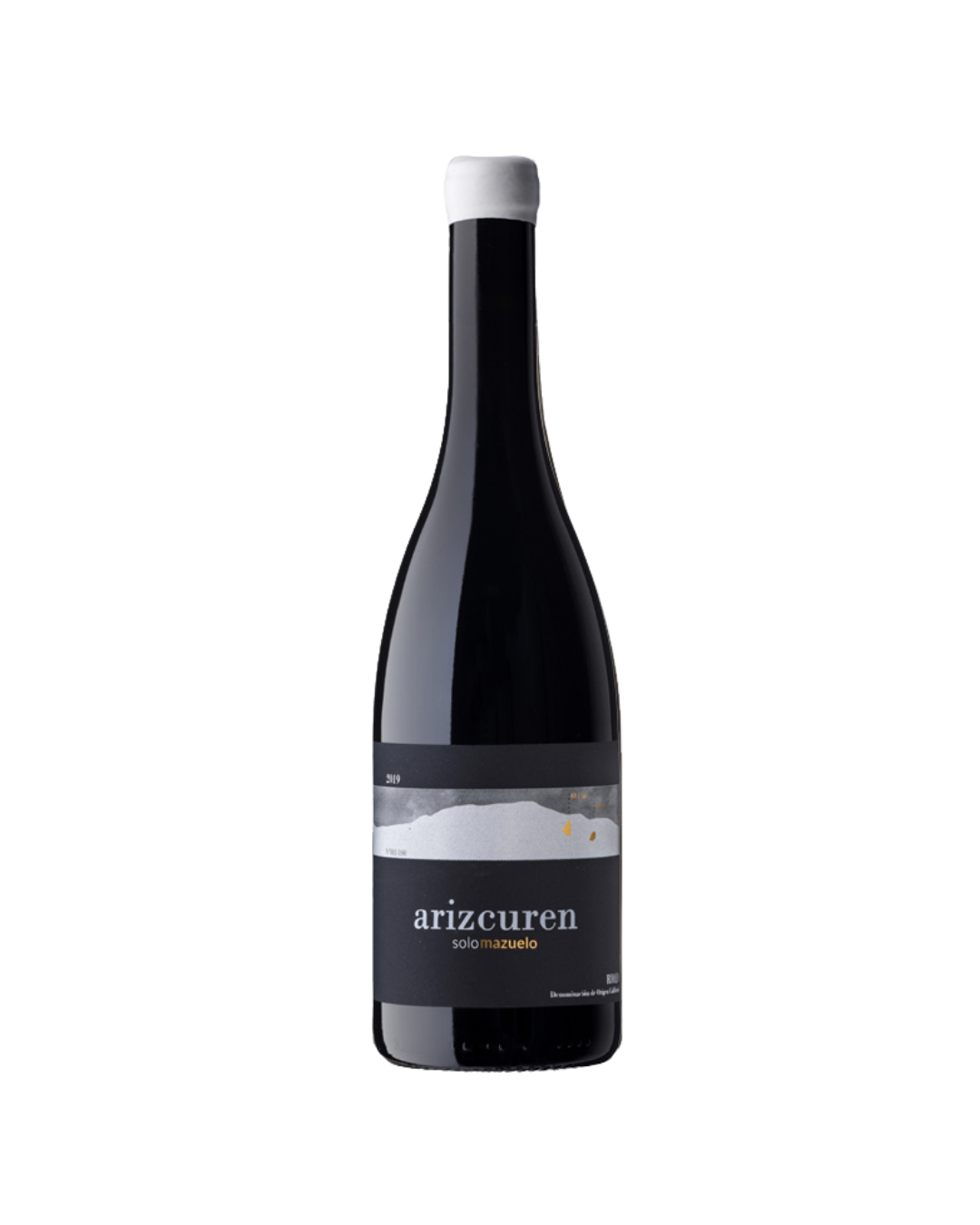 Botella de vino tinto Solomazuelo 2023 de la bodega Arizcuren