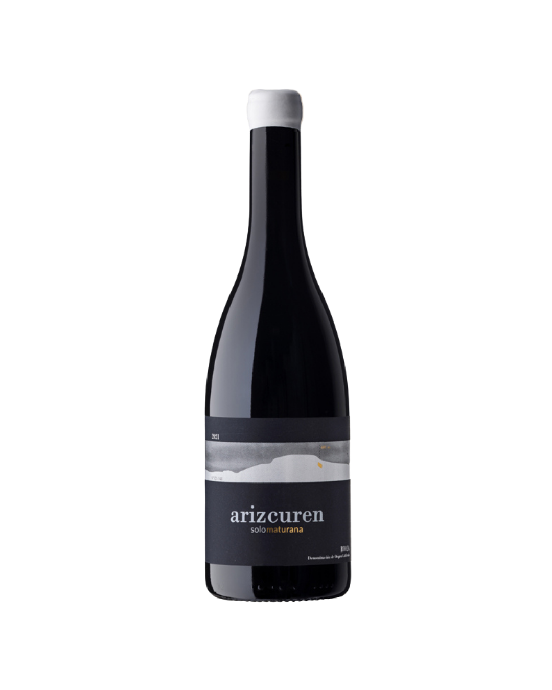 Botella de vino tinto Solomaturana 2022 de la bodega Arizcuren