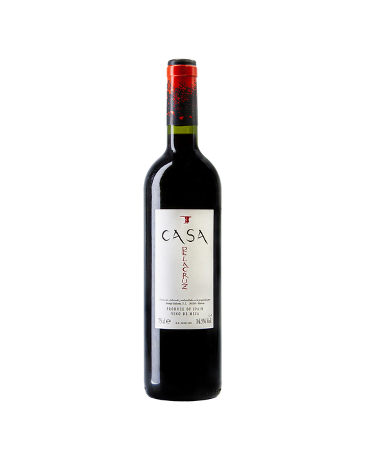 Botella de vino tinto Casa de la Cruz Vino de Guarda 2005 de la bodega Balcona