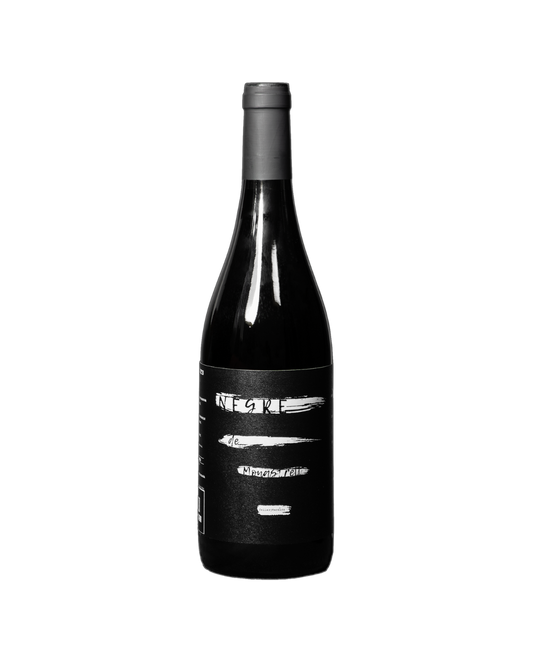 Botella de vino tinto Negre de Monastrell 2021 de la bodega Celler 3 Tardors