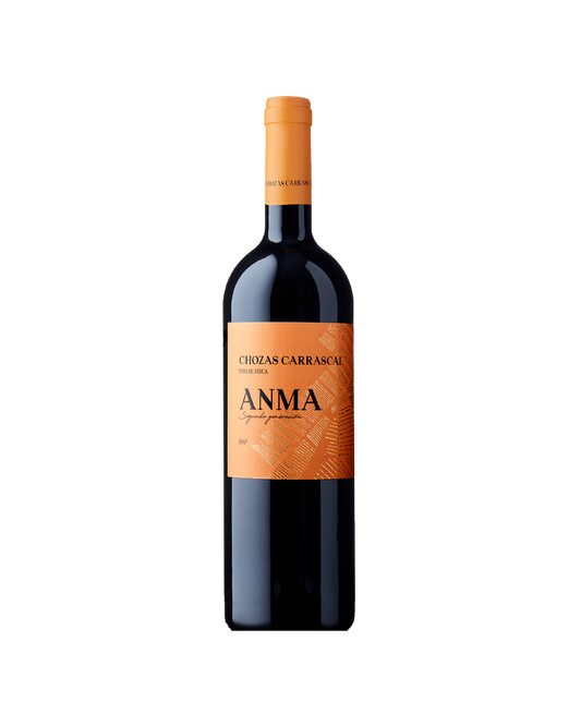 Botella de vino tinto Anma Tinto 2020 de la bodega Chozas Carrascal
