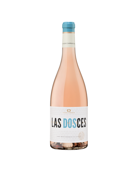 Botella de vino rosado Las DosCes Rose Marine 2024 de la bodega Chozas Carrascal