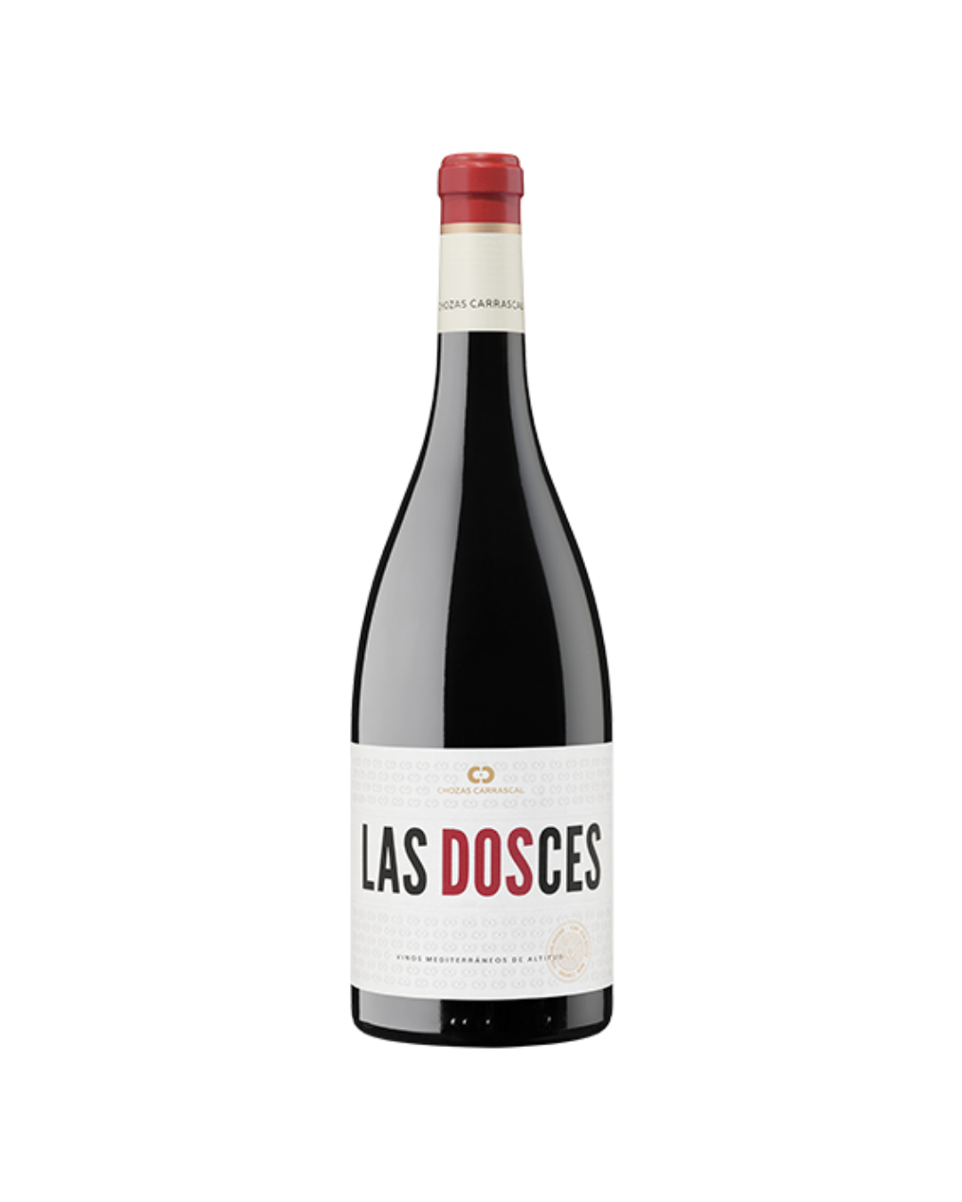 Botella de vino tinto Las DosCes Tinto 2022 de la bodega Chozas Carrascal