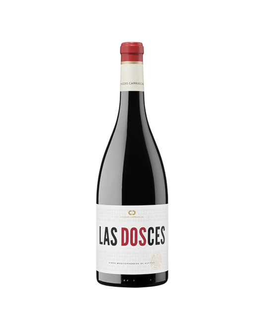 Botella de vino tinto Las DosCes Tinto 2022 de la bodega Chozas Carrascal
