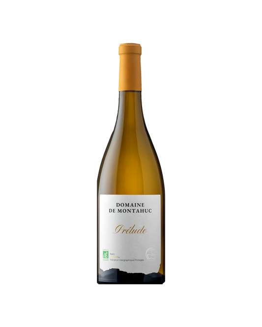 Botella de vino blanco Prélude 2022 de la bodega Chozas Carrascal