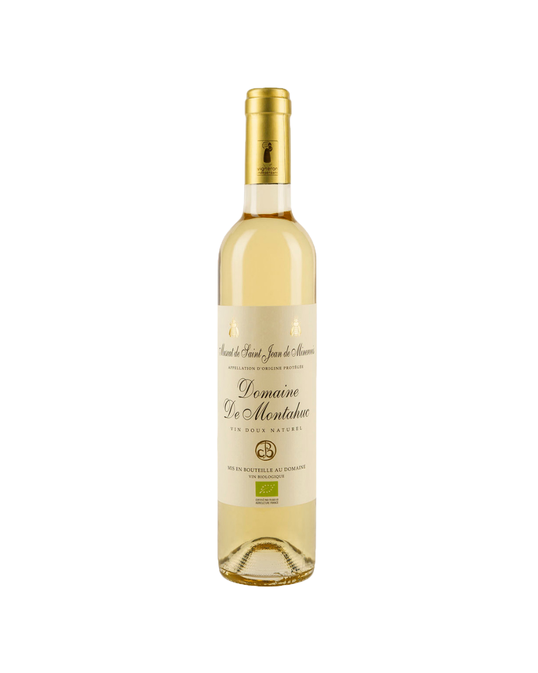Botella de vino dulce natural Domaine de Montahuc 50 cl. de la bodega Chozas Carrascal