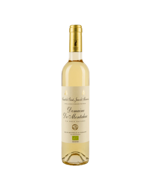 Botella de vino dulce natural Domaine de Montahuc 50 cl. de la bodega Chozas Carrascal
