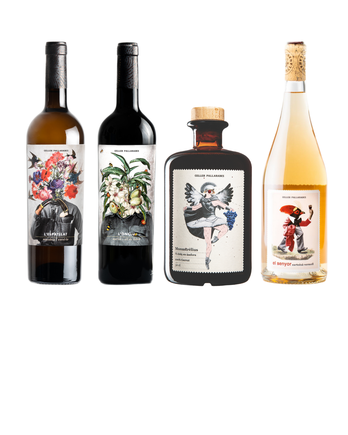 Pack Selección Celler Pallarades 2 (x4) de la bodega Celler Pallarades