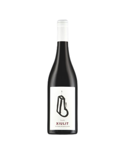 Botella de vino tinto Xiulit 2023 de la bodega Les Freses