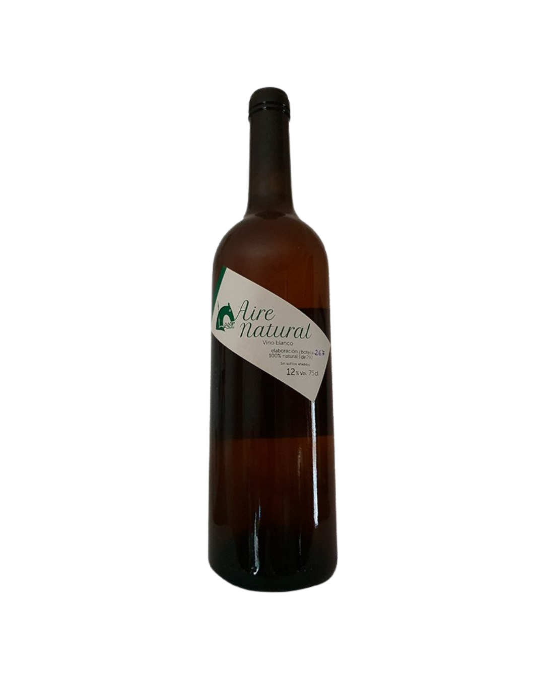 Botella de vino blanco Aire Natural 2018 de la bodega Lagar Quixote