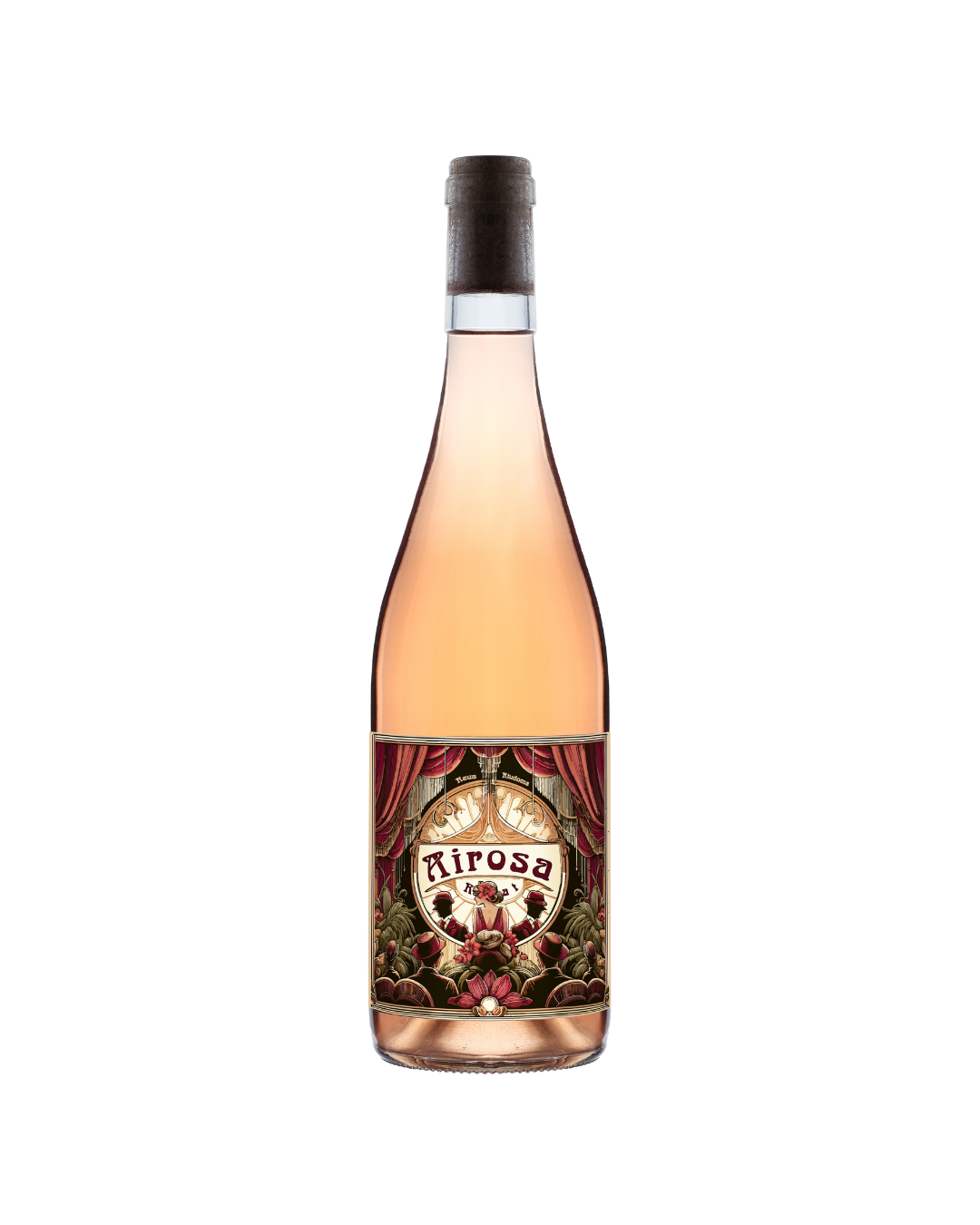 Botella de vino rosado Airosa 2024 de la bodega Mas Amfres
