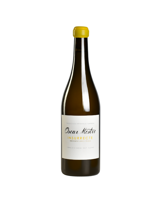 Botella de vino orange Insurrecte 2023 de la bodega Bodegas Riko