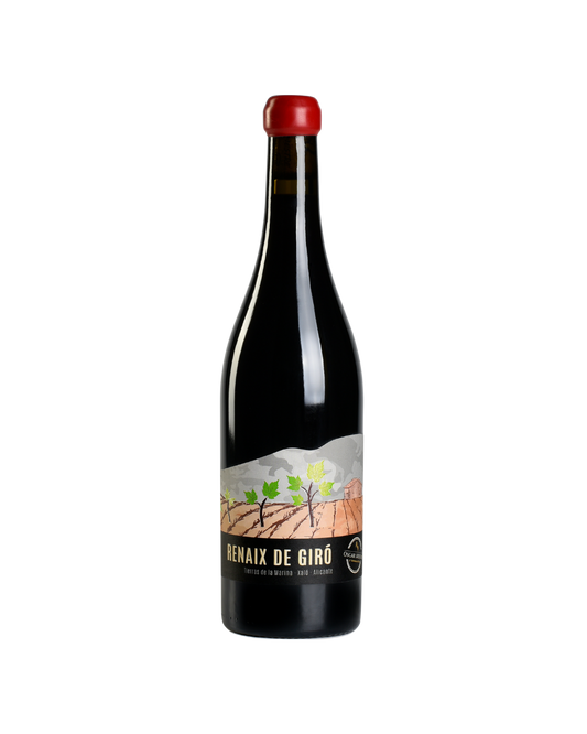 Botella de vino tinto Renaix Giró 2022 de la bodega Bodegas Riko