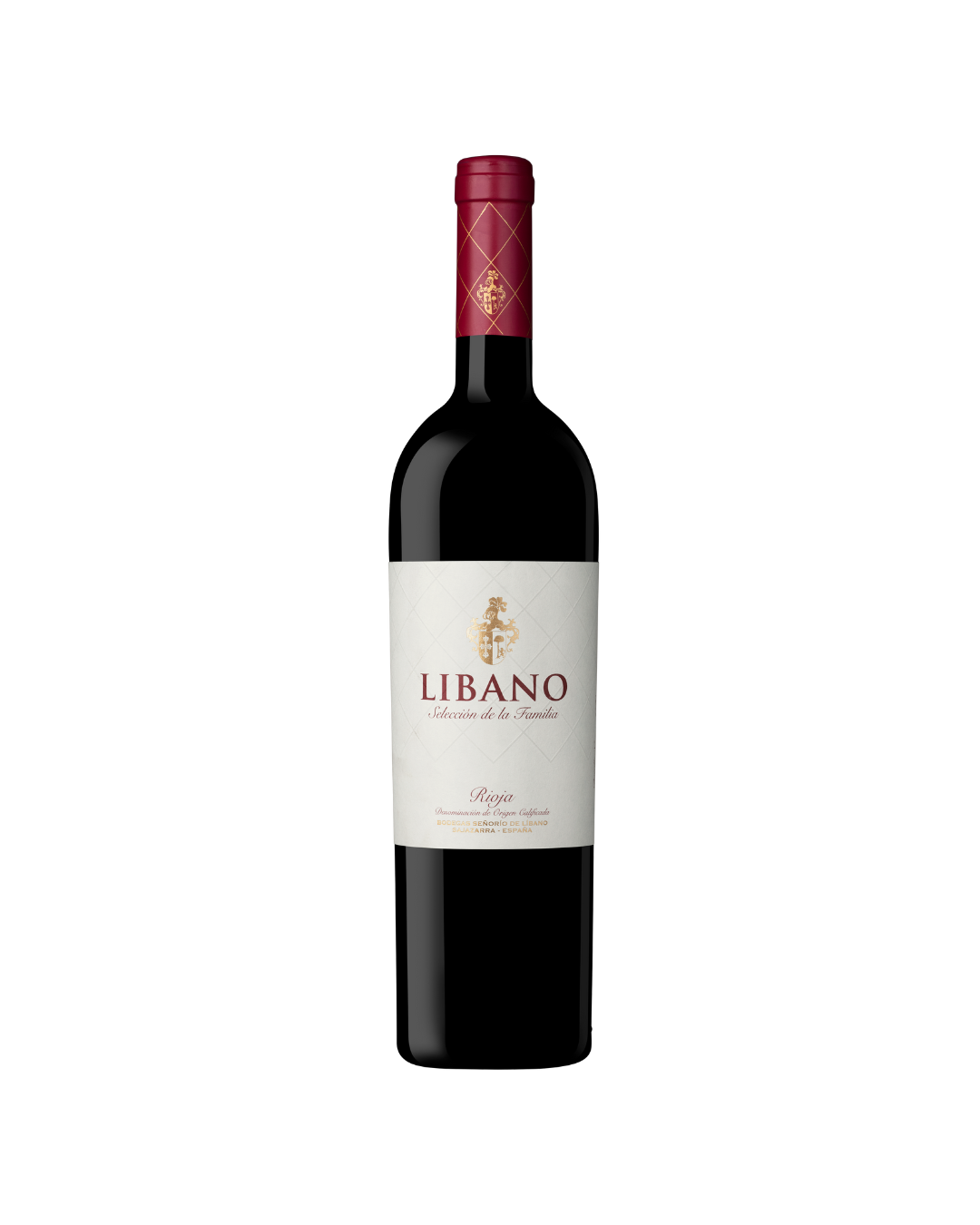 Botella de vino tinto Líbano Selección de la Familia 2019 de la bodega Señorío del Líbano