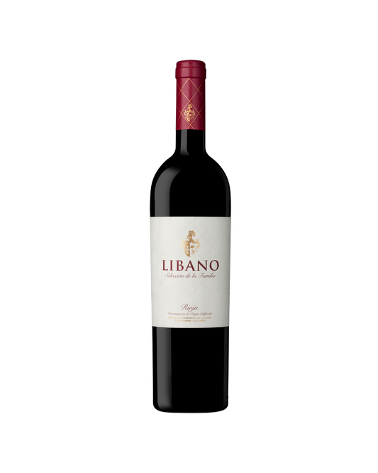 Botella de vino tinto Líbano Selección de la Familia 2019 de la bodega Señorío del Líbano
