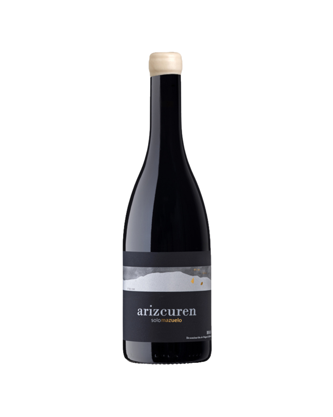 Botella de vino tinto Solomazuelo ánfora natural 2024 de la bodega Arizcuren
