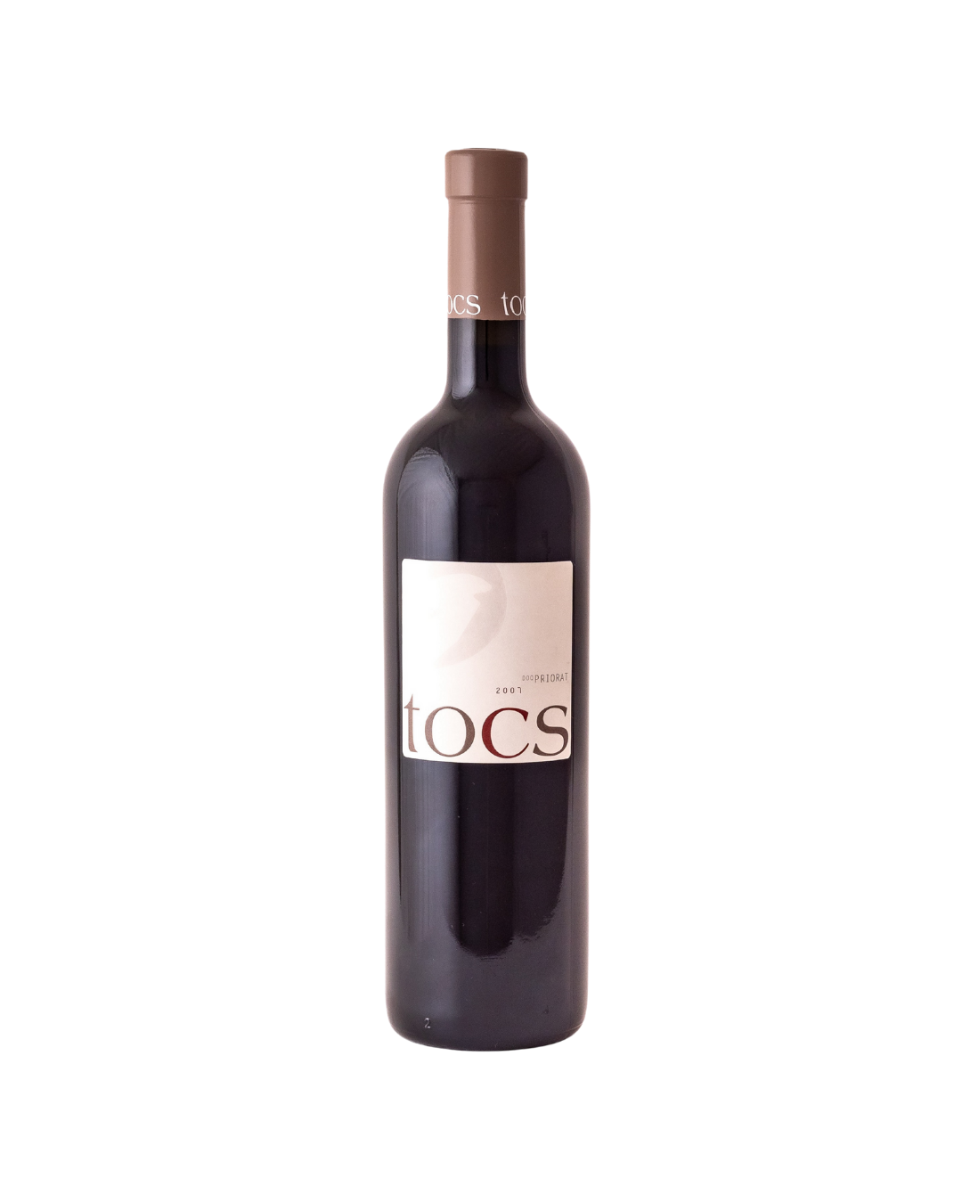 Botella de vino tinto Tocs 2007 de la bodega Terres de Vidalba