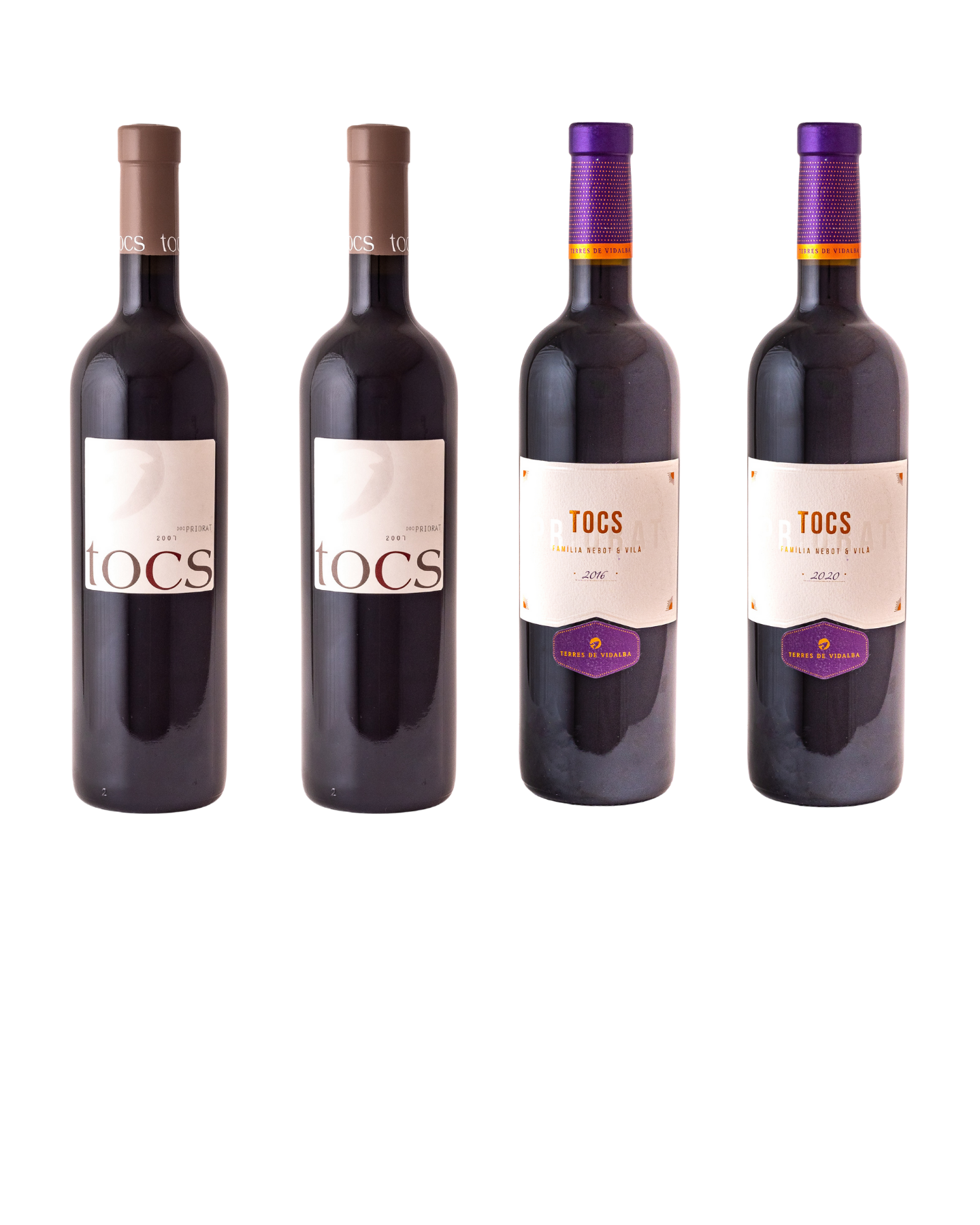 Pack Vertical de Tocs (x4) de la bodega Terres de Vidalba