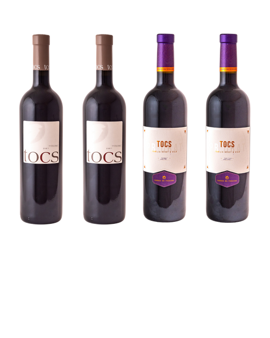 Pack Vertical de Tocs (x4) de la bodega Terres de Vidalba