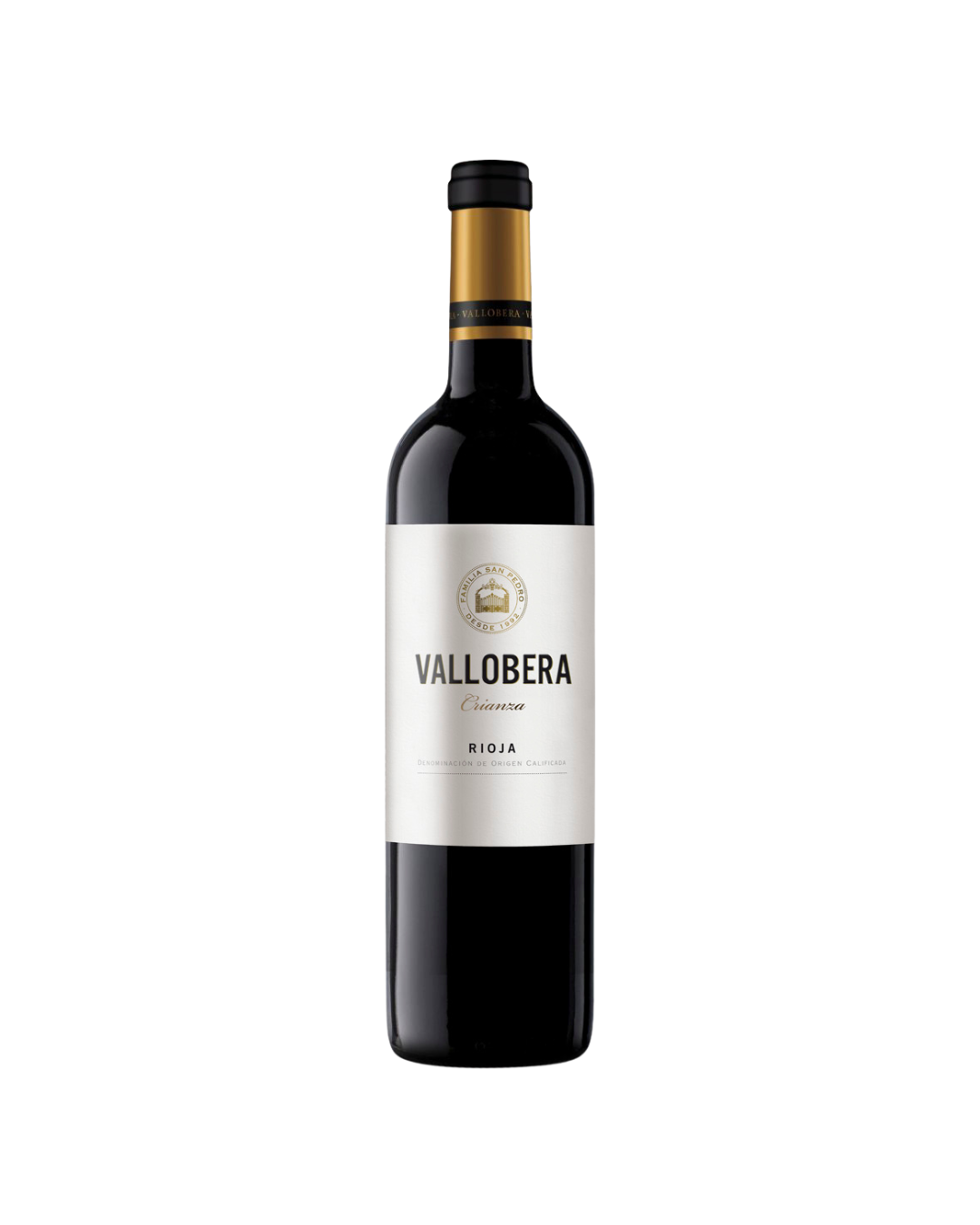 Botella de vino tinto Vallobera Crianza 1.5 l de la bodega Vallobera