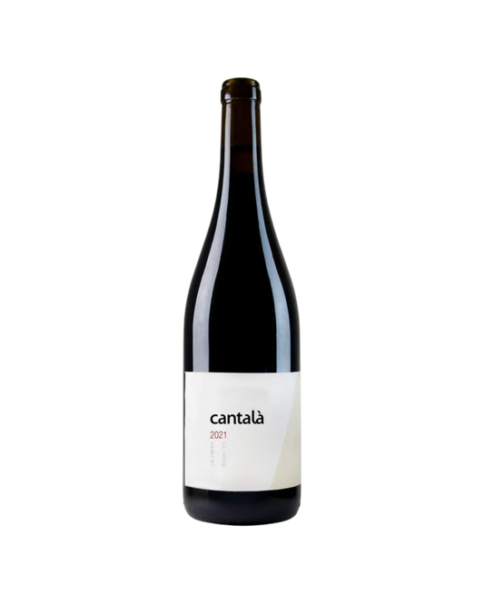 Botella de vino tinto Cantalà Tinto 2021 de la bodega La Zafra