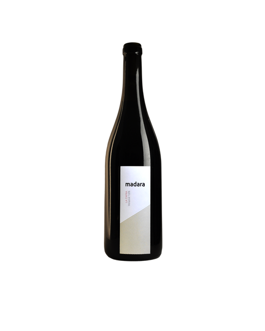 Botella de vino tinto Madara 2019 de la bodega La Zafra